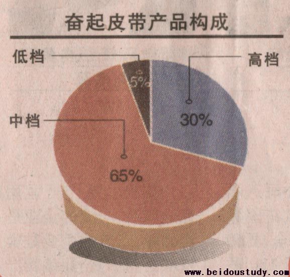 奋起皮带产品构成